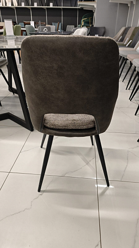 Стул на металлокаркасе Avianus вращающийся коричневый / черный из шоурума 4